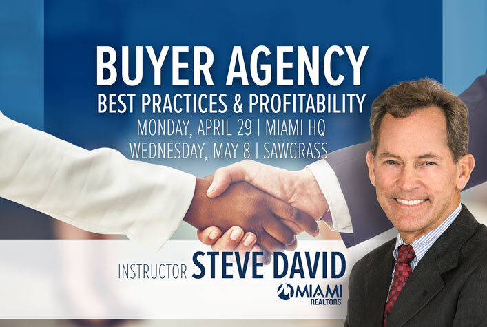 Buyer Agency: Best Practices & Profitability. Instructor Steve David