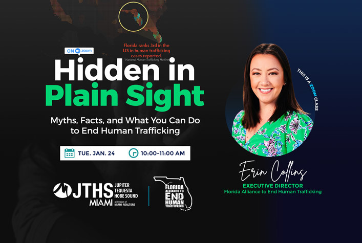Hidden in Plain Sight: Myths, Facts, and What You Can Do to End Human Trafficking